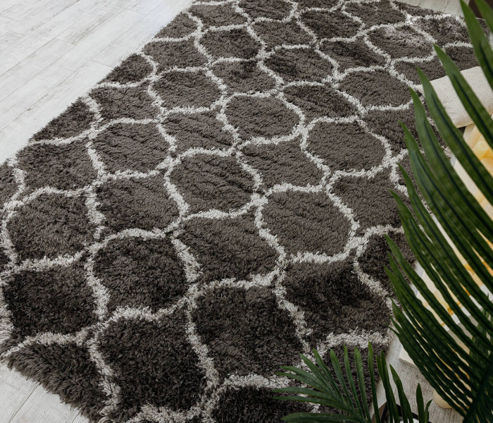 Килим QUATTRO 3510A d.grey/l.grey