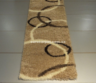 ДОРОЖКА SHAGGY GOLD 8018 Beige