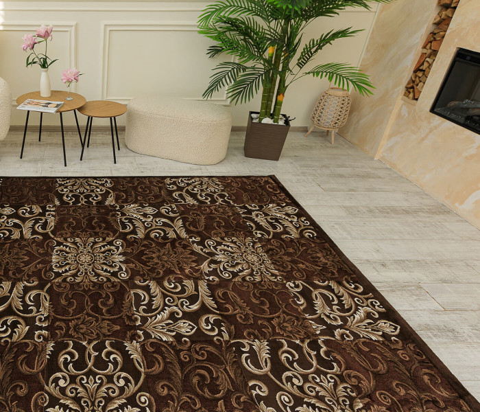 Килим TANGO ASMIN 9316A D.BROWN 9