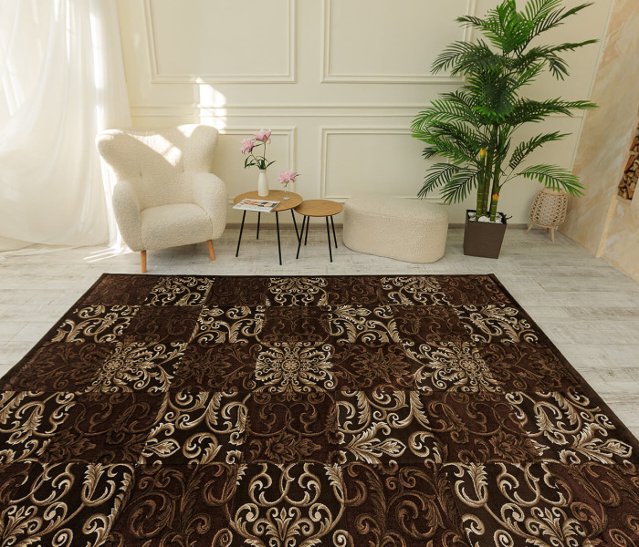 Килим TANGO ASMIN 9316A D.BROWN 10
