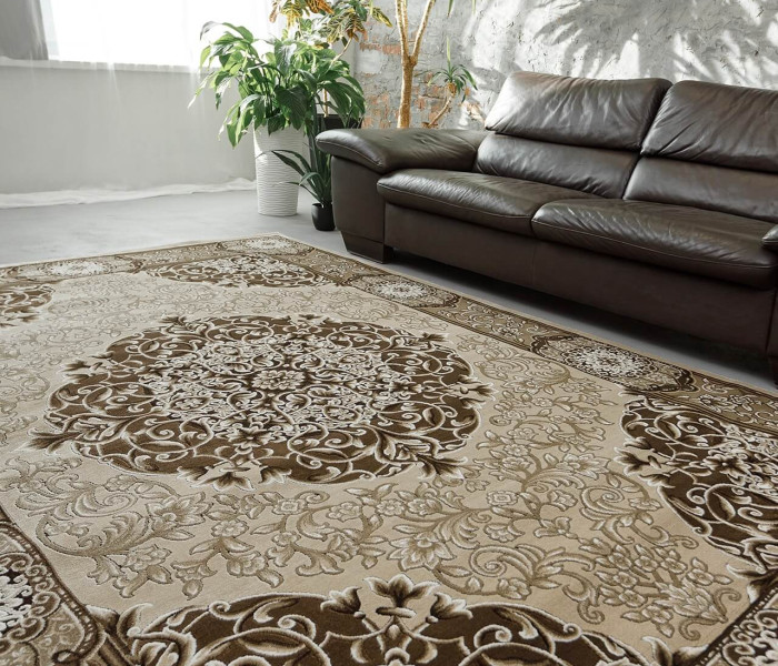 Ковер TANGO ASMIN AB19A L.BEIGE/BROWN 8