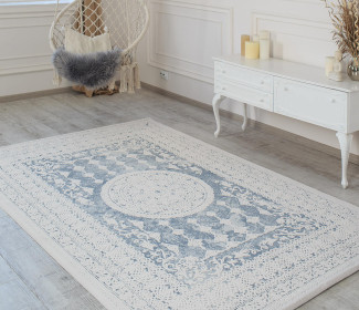 Ковер VALS W2328 C.BLUE/IVORY