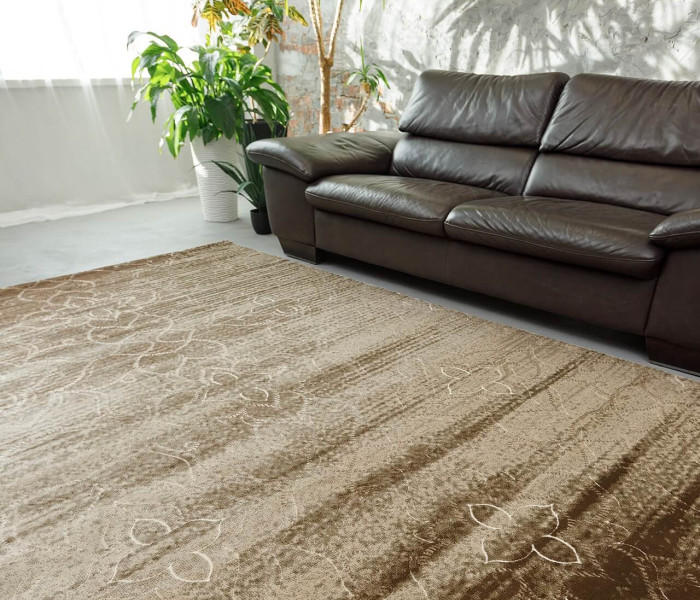 Ковер VOGUE 9854A BROWN/P.L.BEIGE 1