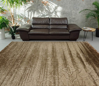 Ковер VOGUE 9854A BROWN/P.L.BEIGE
