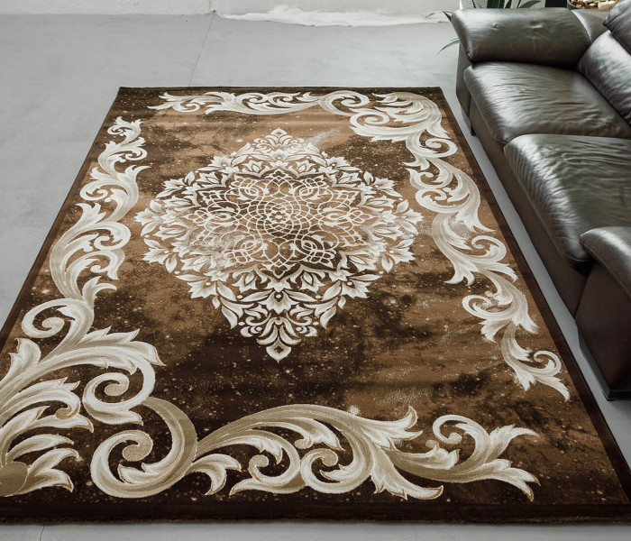 Ковер VOGUE AA31A d.brown/d.beige 1