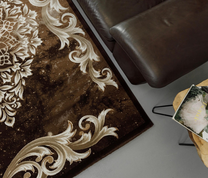 Ковер VOGUE AA31A d.brown/d.beige 3
