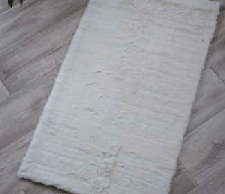 Коврик искусственный кролик ESTERA TPR cream