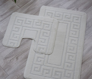 Комплект для ванної кімнати MAXIMUS ETHNIC PEARL WHITE
