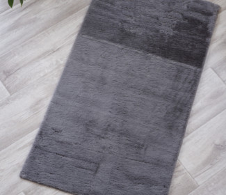 Коврик искусственный кролик ESTERA TPR grey