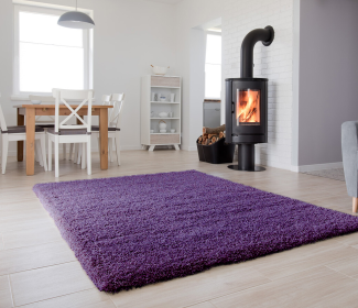 Килим SUPER SHAGGY HIMALAYA 8206A LILAC