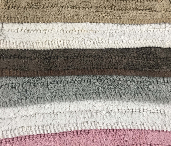  Килимок для ванної кімнати 80052 WOVEN RUG l.grey 3