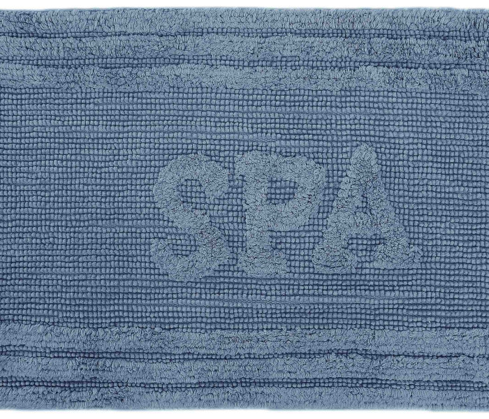  Килимок для ванної кімнати 80052 WOVEN RUG blue 1