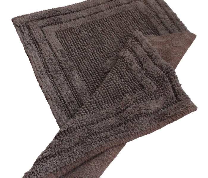 Коврик для ванной 80052 WOVEN RUG dk.grey 6