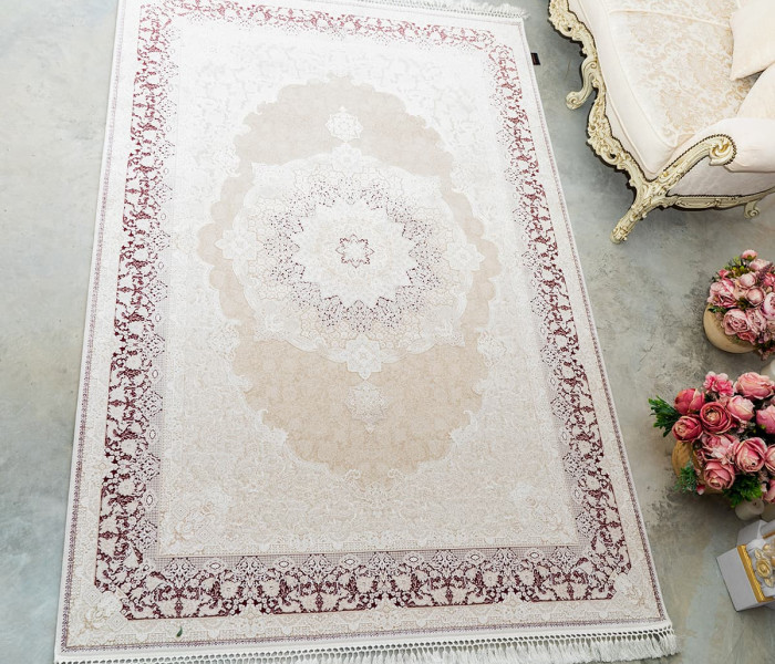 Ковер LA MERIDIAN V666A hb.beige/hb.l.cherry 12