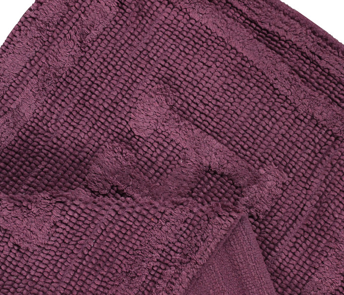 Коврик для ванной 16304 WOVEN RUG lilac 2