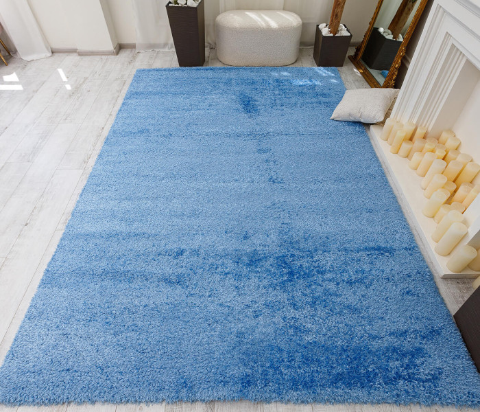 Килим PUFFY-4B P001A blue 1