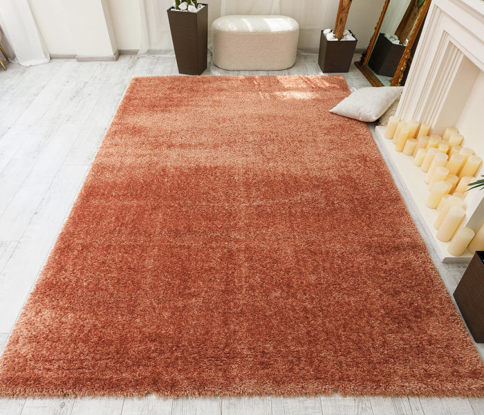 Килим PUFFY-4B P001A brick red 4