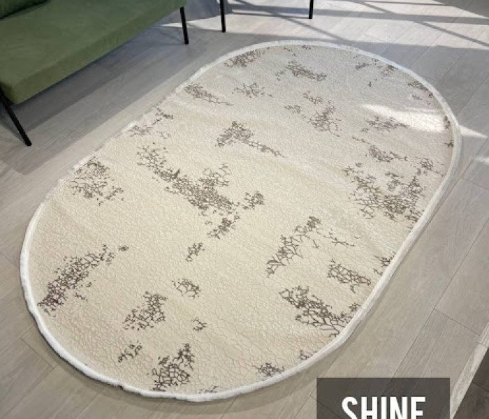 Сучасний килим Shine 0075A Cream/Grey