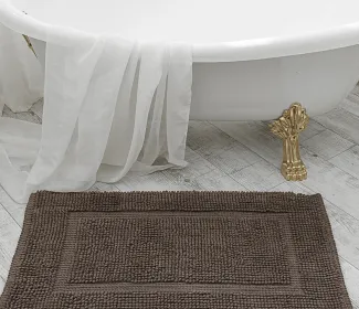 Коврик для ванной 16514 WOVEN RUG dk.grey