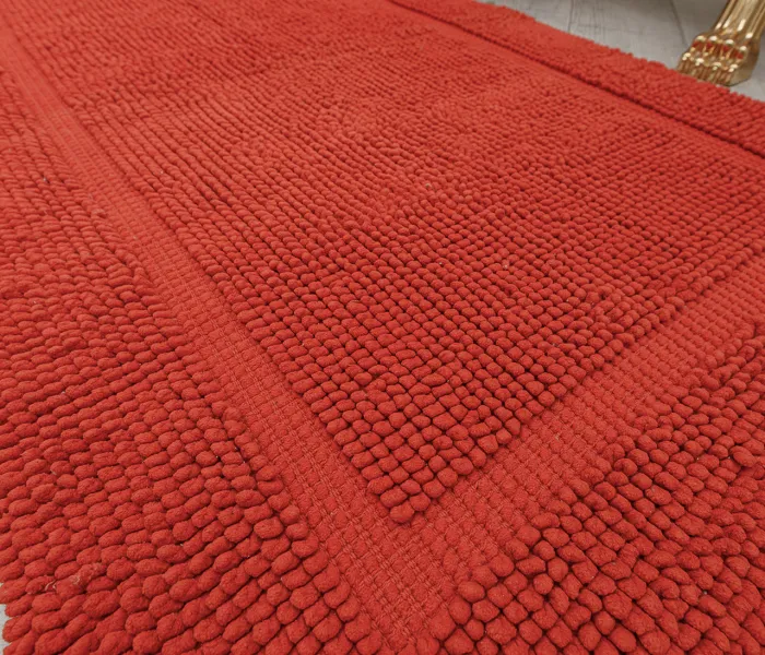 Коврик для ванной 16514 WOVEN RUG orange 4