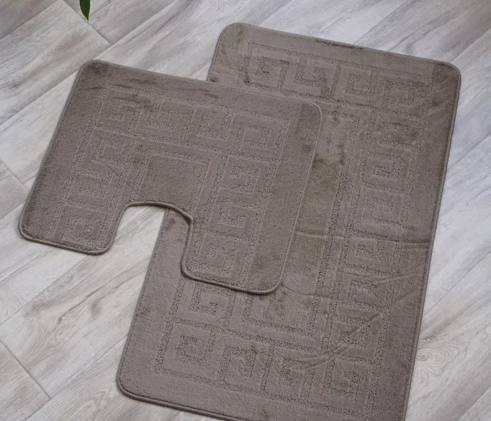 Комплект для ванной комнаты MAXIMUS ETHNIC SANDY GREY