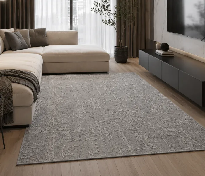 Килим Ezel D1286 dark gray