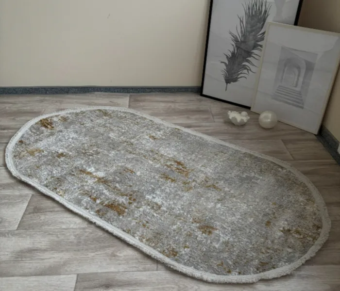 Килим VOYAGE 1658D GREY/GOLD	 1