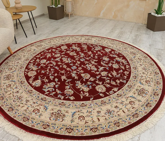 Килим ESFEHAN 4904A D.RED/IVORY 12