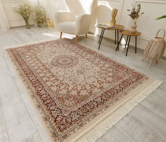 Килим ESFEHAN 4996A Ivory/D.Red 14