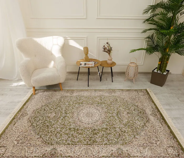 Килим ESFEHAN 7786A green/ivory 11