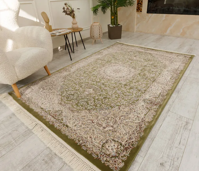 Килим ESFEHAN 7786A green/ivory 13