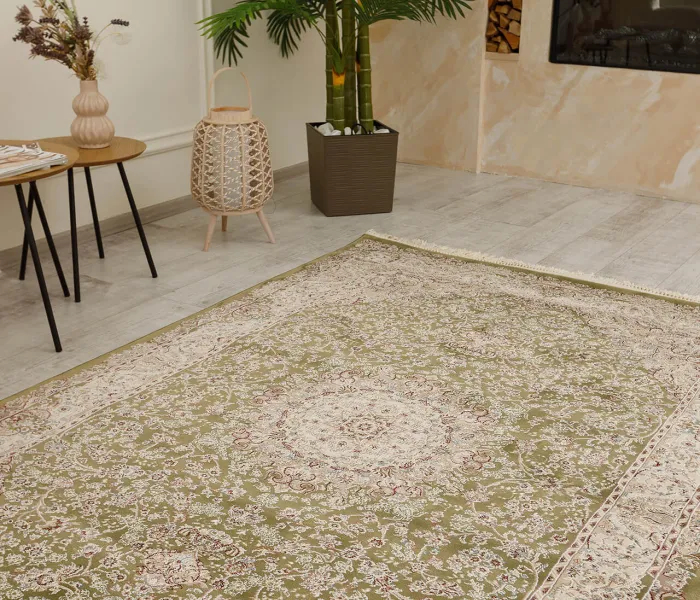 Килим ESFEHAN 7786A green/ivory 14