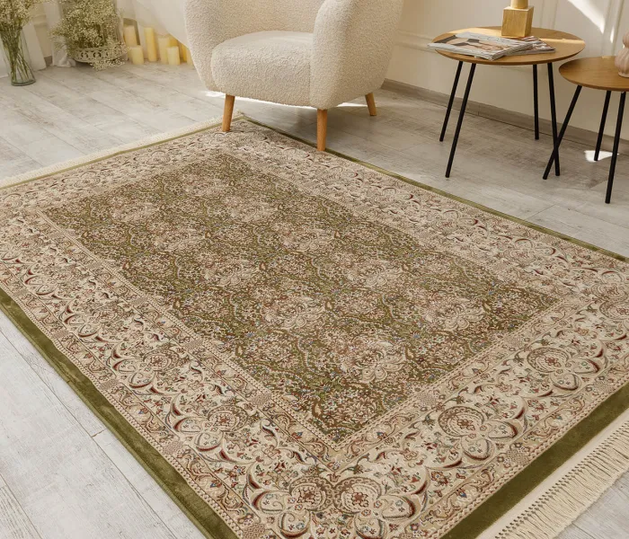 Килим ESFEHAN 9915A GREEN/IVORY