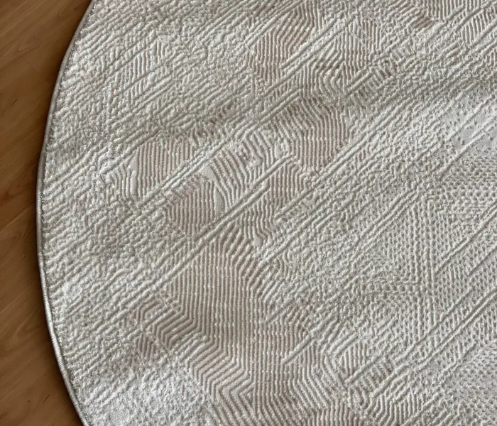 Килим HERA PP04A cream круг 1
