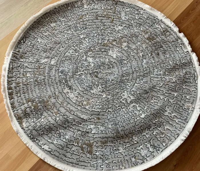 Килим HERA TU73A light grey круг