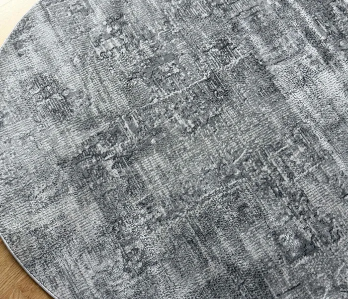 Килим HERA PM17A grey круг 3