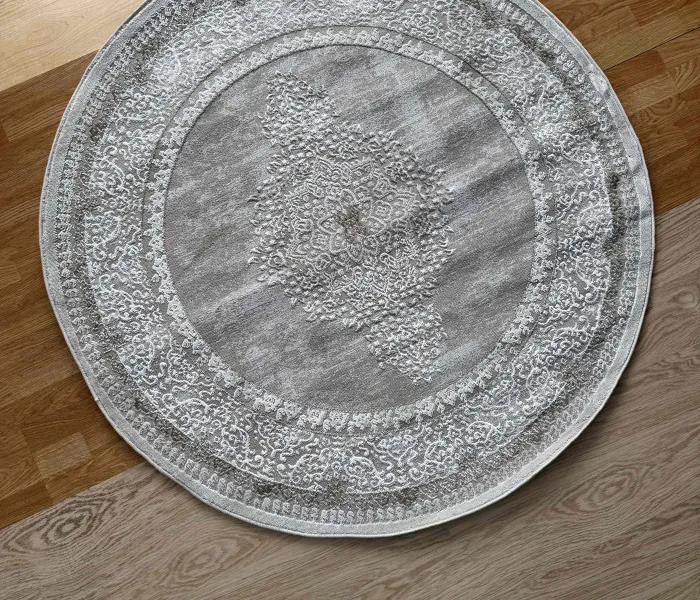 Килим Ezel D1263 beige круг 5