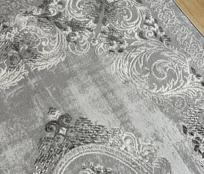 Килим Ezel D1245 dark gray 2
