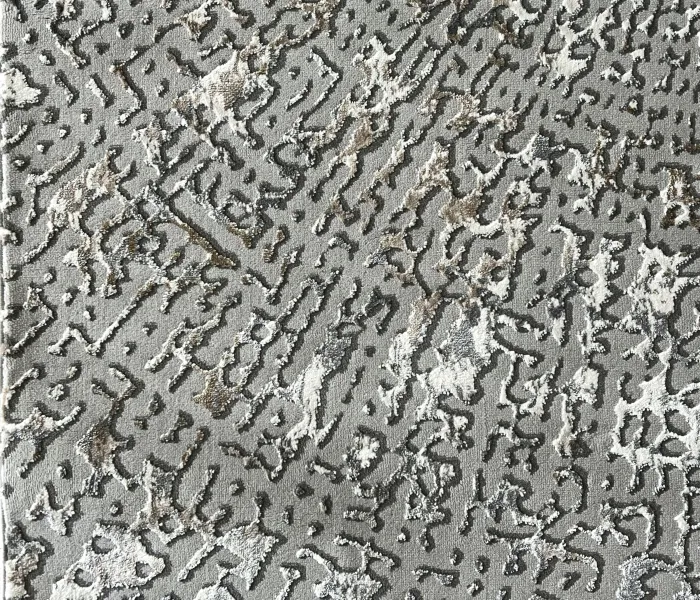 Килим HERA TU73A light grey круг 1