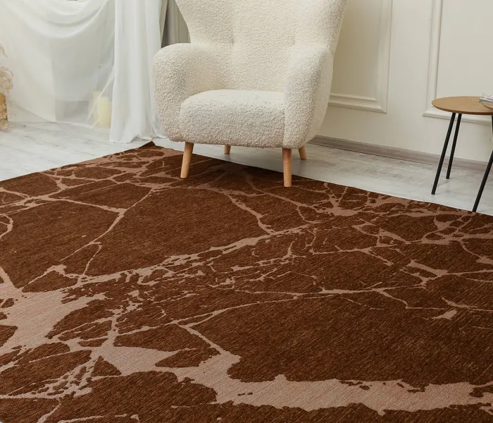 Современный ковер LOTUS 114211 brown 3