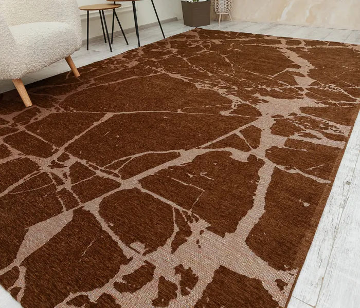 Современный ковер LOTUS 114211 brown 4