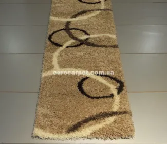 ДОРОЖКА SHAGGY GOLD 8018 Beige