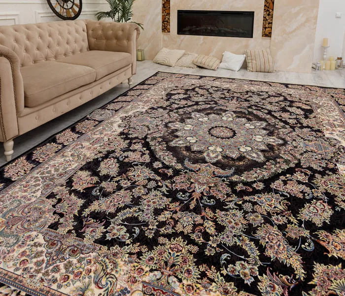 Перський килим SHAHRIYAR 013 dark blue 7