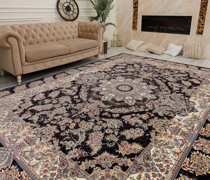 Перський килим SHAHRIYAR 013 dark blue 5
