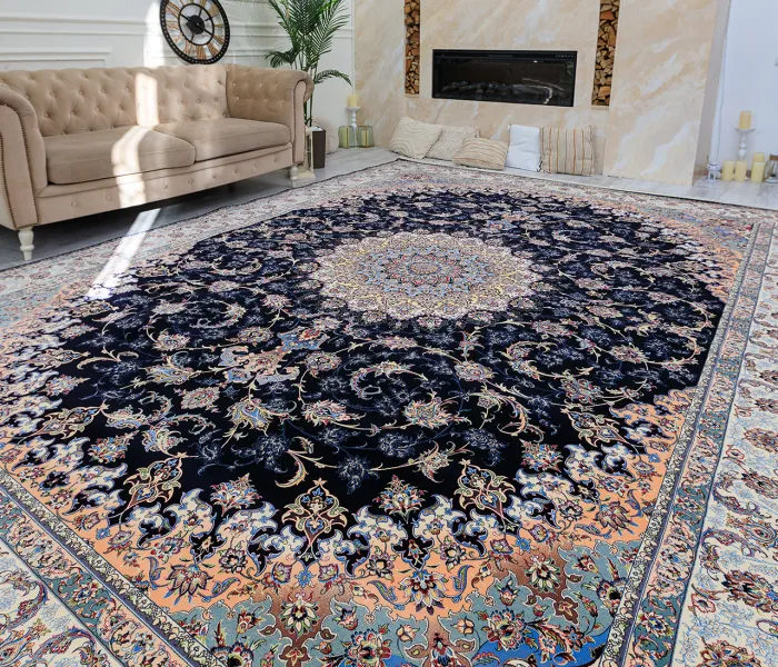 Перський килим SHAHRIYAR 017 dark blue 4
