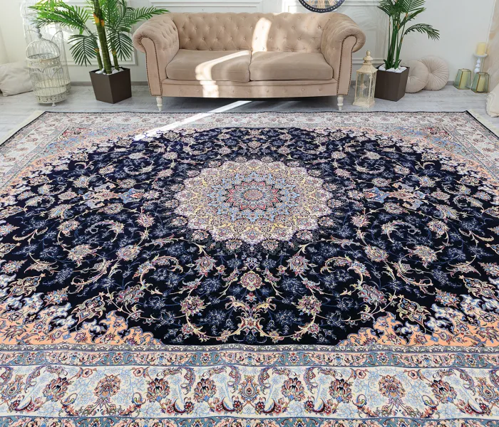Перський килим SHAHRIYAR 017 dark blue 1
