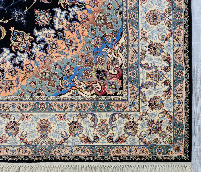 Перський килим SHAHRIYAR 017 dark blue 2