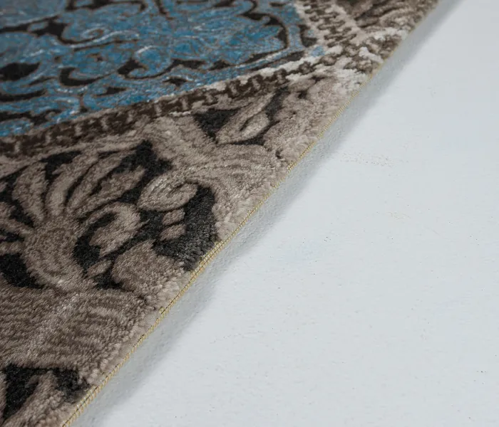 Килим TANGO ASMIN 9271A D.BEIGE/NILE BLUE 1