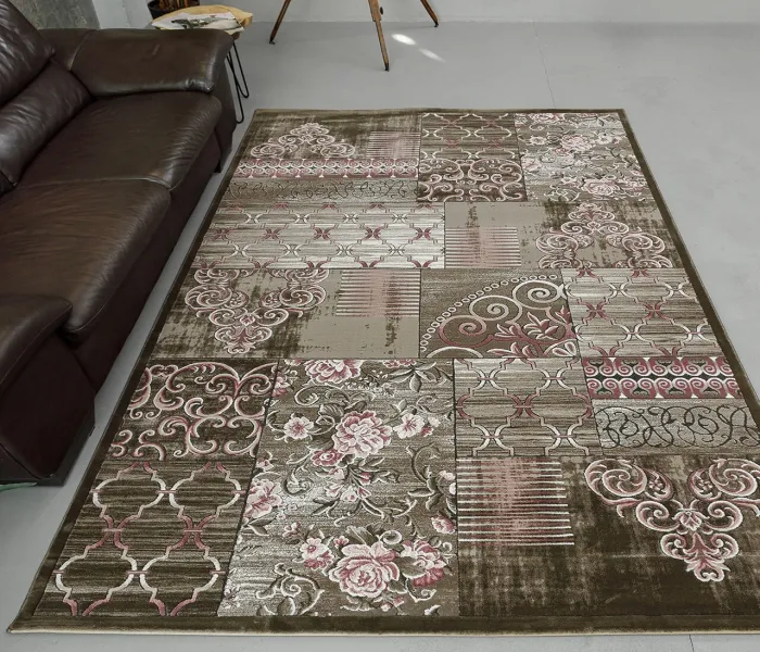 Килим TANGO ASMIN 9734A D.BEIGE/TULIP WOOD 1