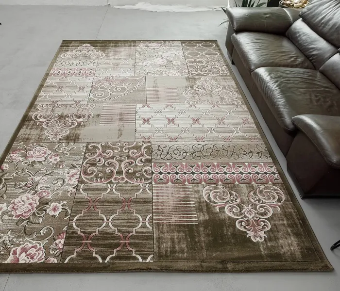 Килим TANGO ASMIN 9734A D.BEIGE/TULIP WOOD